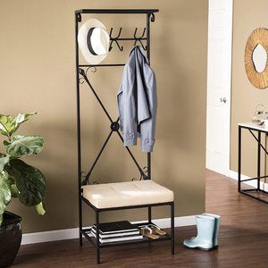 Bench and Storage Rack